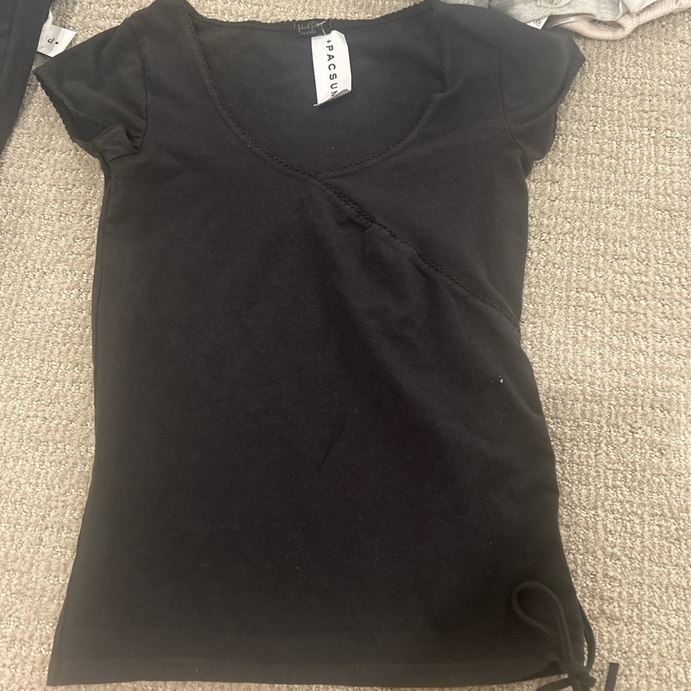 Xappeal Black Short Sleeve Women's Tee